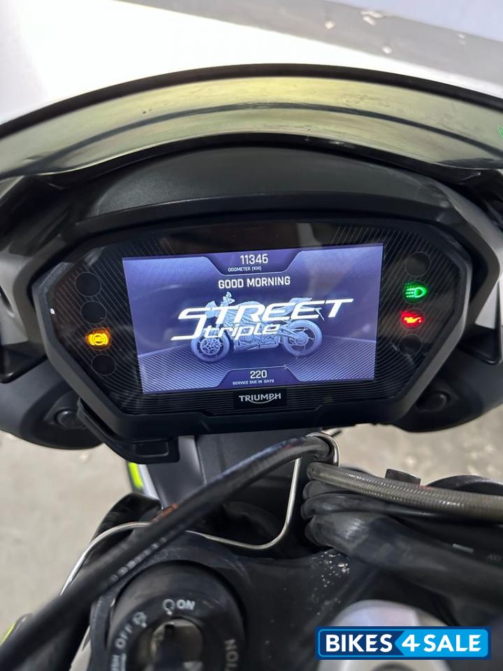 Matt Black Triumph Street Triple RS