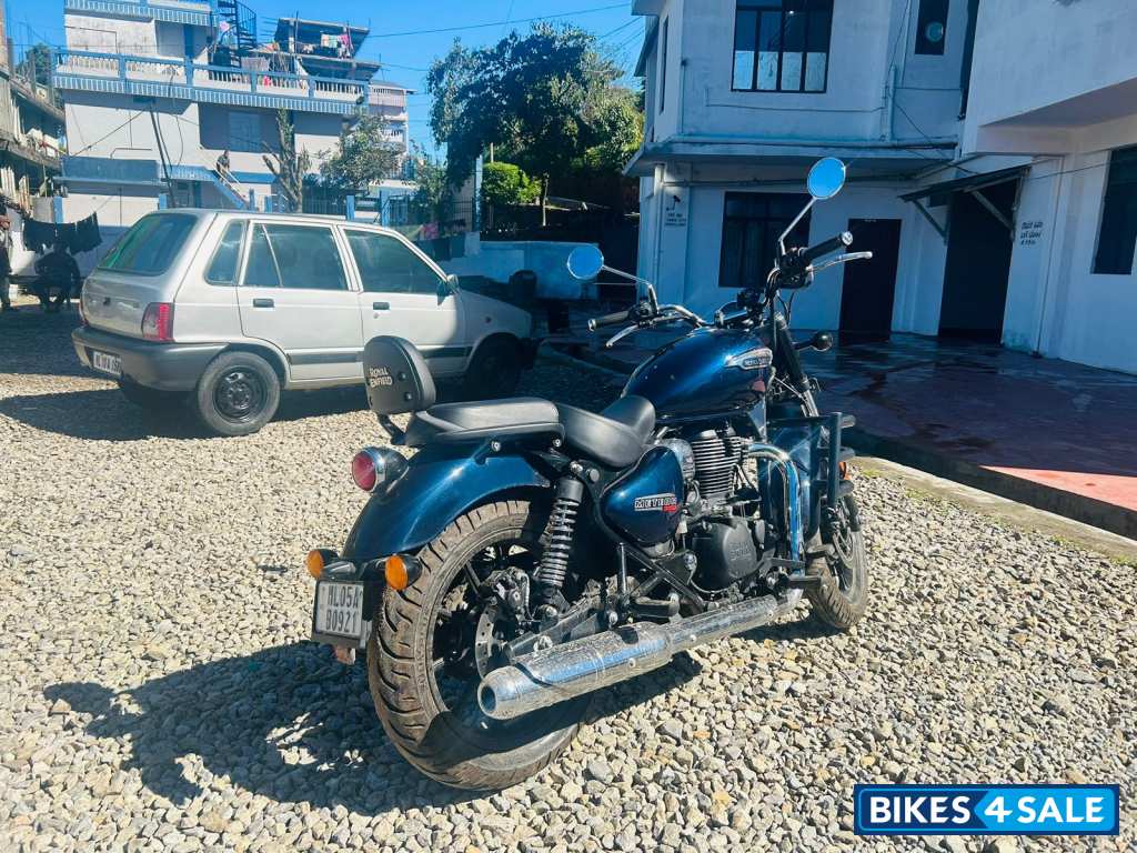 Stellar Blue Royal Enfield Meteor 350 Stellar