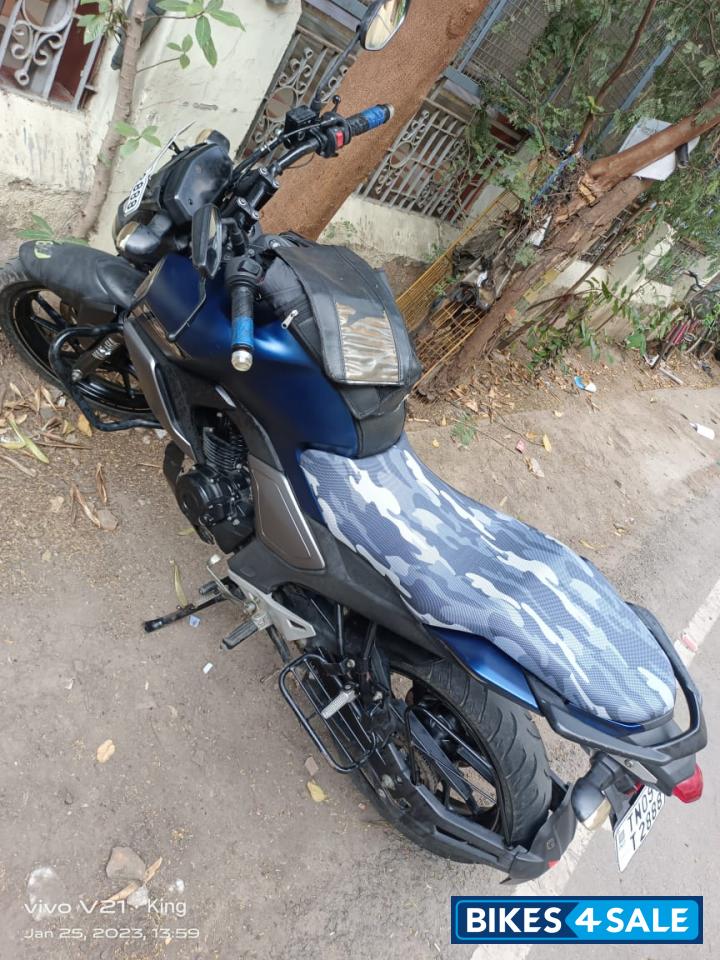 Mat Dark Purplish Bl Yamaha FZ-S