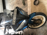 Black Yamaha YZF R15 V2