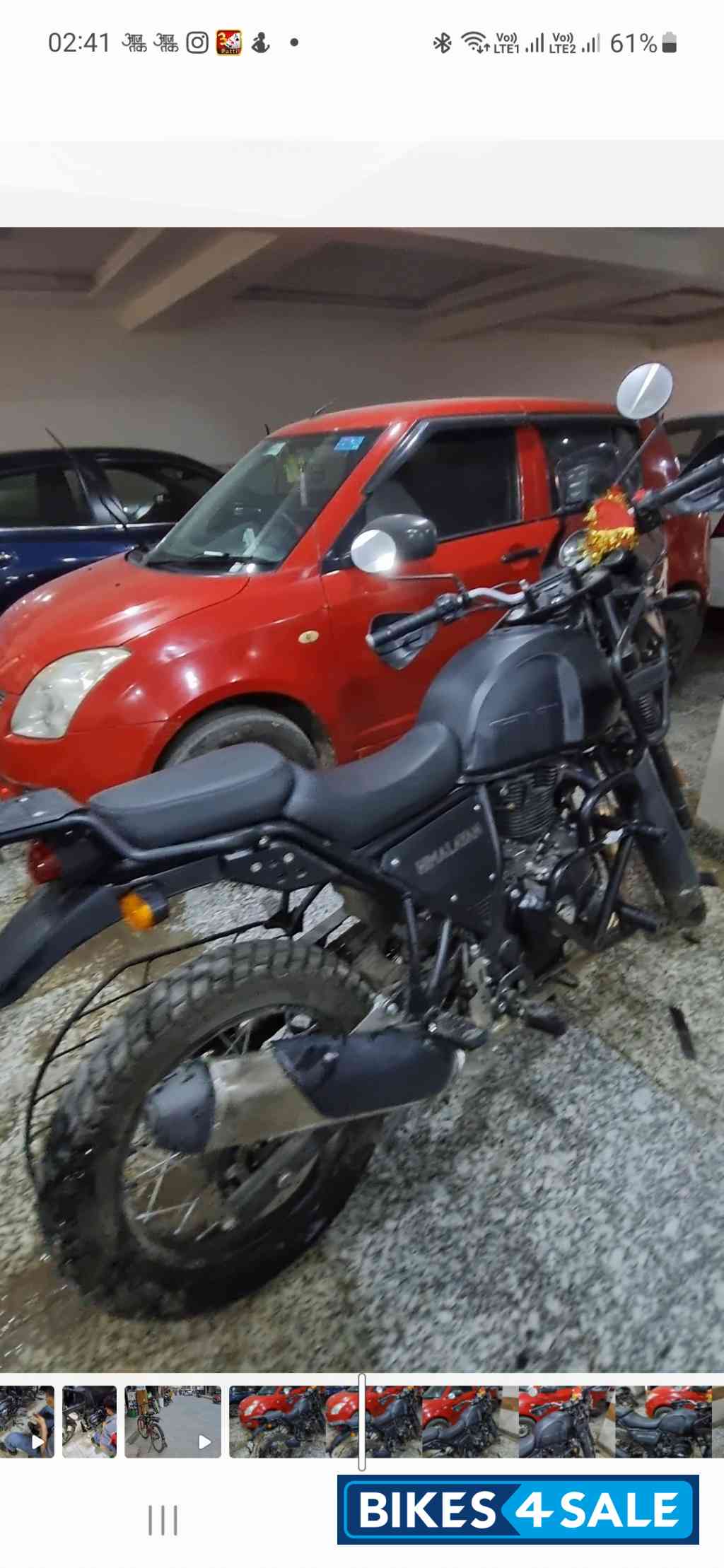 Granite Black Royal Enfield Himalayan BS VI