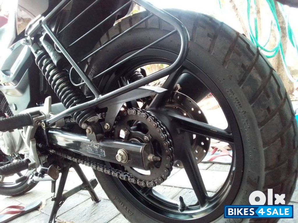 Wine Red/black Dual Bajaj Pulsar 220F