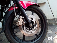 Wine Red/black Dual Bajaj Pulsar 220F
