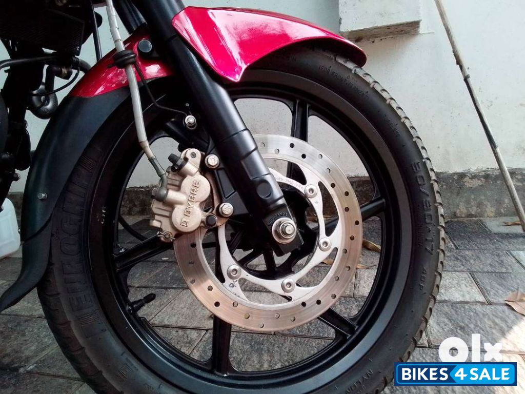 Wine Red/black Dual Bajaj Pulsar 220F