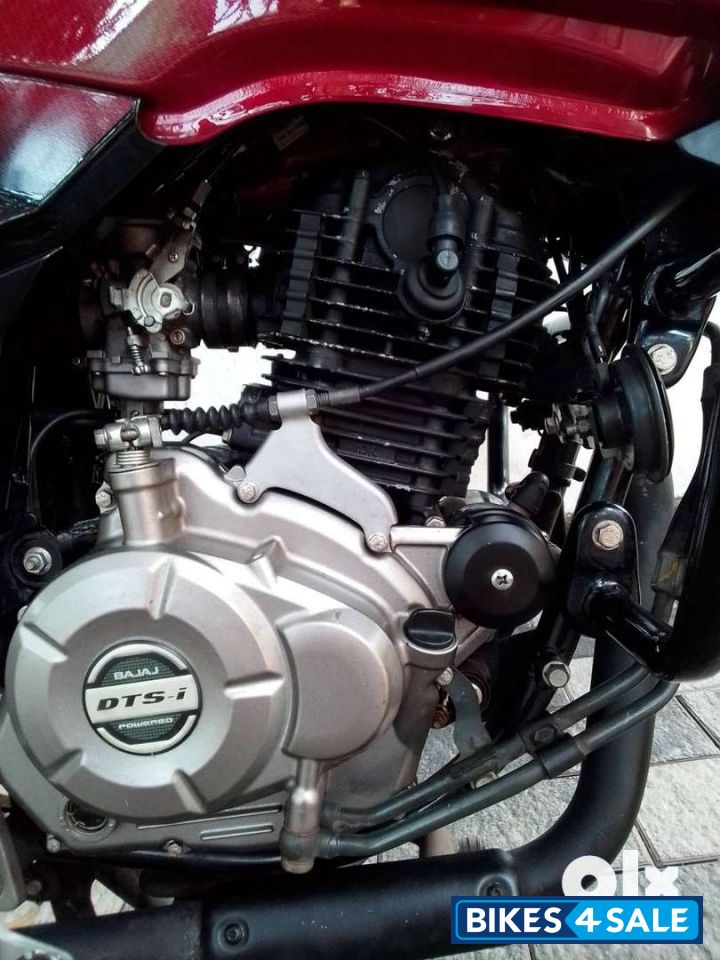 Wine Red/black Dual Bajaj Pulsar 220F