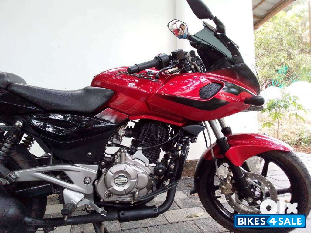 Wine Red/black Dual Bajaj Pulsar 220F