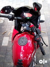 Wine Red/black Dual Bajaj Pulsar 220F