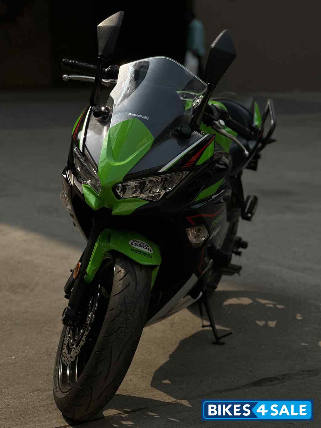 Green Kawasaki Ninja 650 BS6 2021