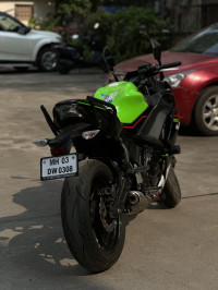 Green Kawasaki Ninja 650 BS6 2021