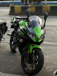 Green Kawasaki Ninja 650 BS6 2021