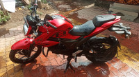 Red And Black Suzuki Gixxer 150