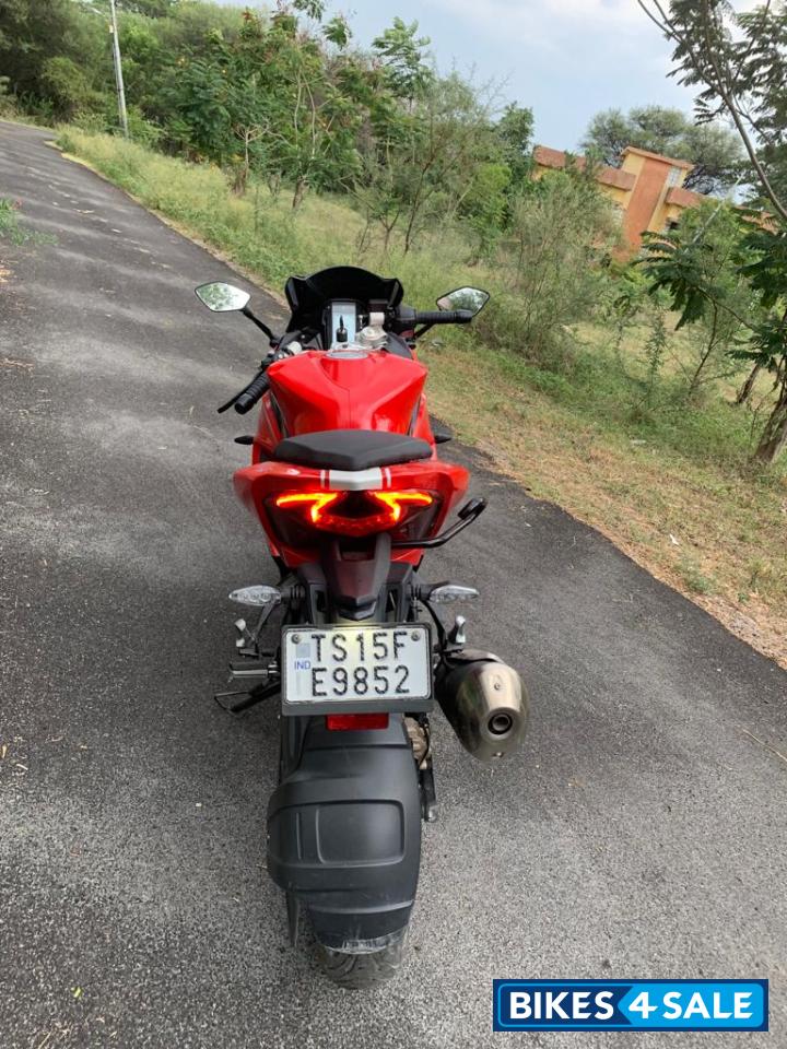 Red TVS Apache RR 310