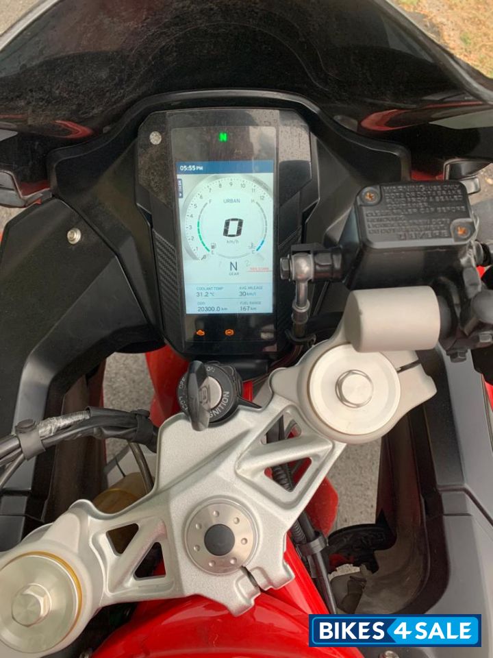 Red TVS Apache RR 310