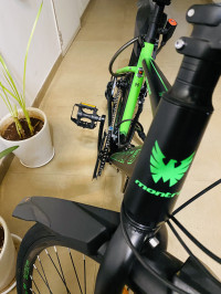 Black Green Bicycle Montra