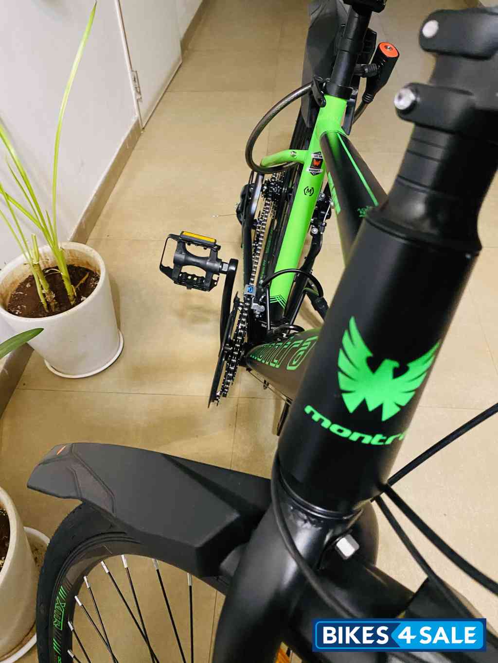 Black Green Bicycle Montra