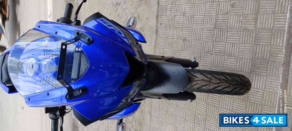 Blue Yamaha YZF R15 V3 BS6