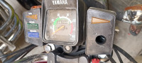 Maroon Yamaha RX 135