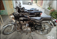Black Royal Enfield Bullet Electra