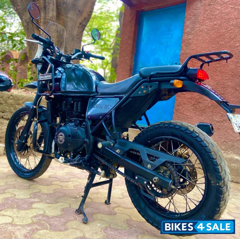 Black Royal Enfield Himalayan