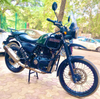 Black Royal Enfield Himalayan