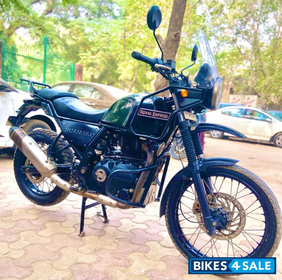 Black Royal Enfield Himalayan