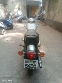 Silver Royal Enfield