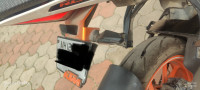 White And Orange KTM RC 200