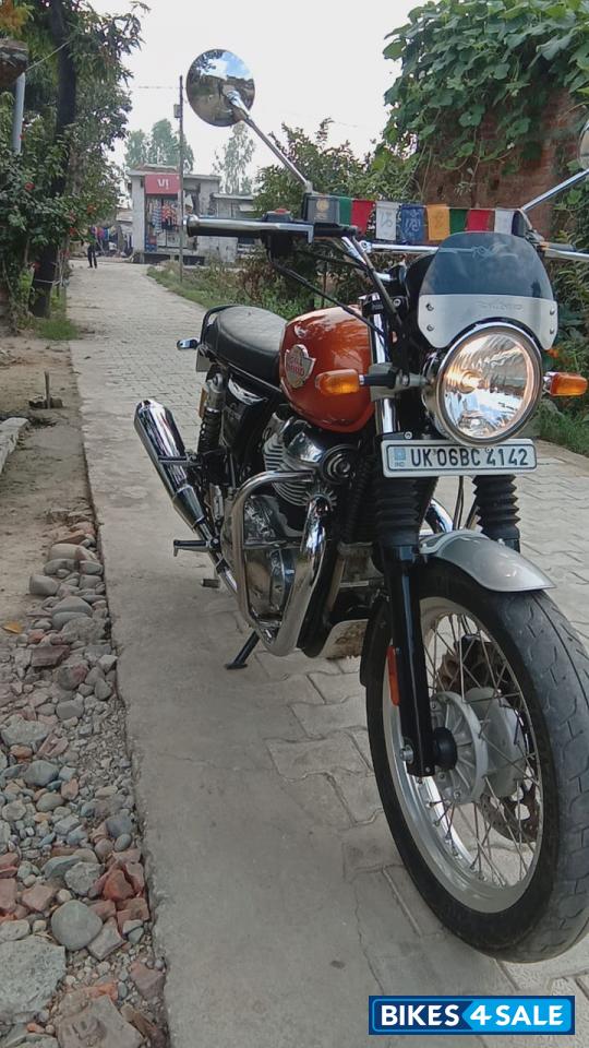 Orange Crush Royal Enfield Interceptor 650 Twin
