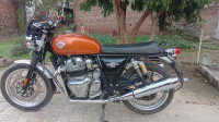 Orange Crush Royal Enfield Interceptor 650 Twin