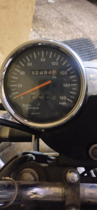 Silver Royal Enfield Thunderbird TwinSpark 350