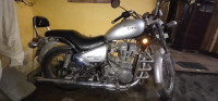 Silver Royal Enfield Thunderbird TwinSpark 350