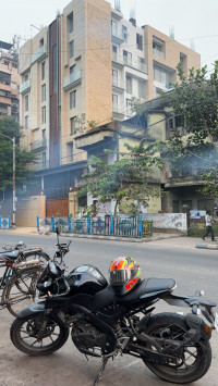 Metallic Black Yamaha MT-15 BS6