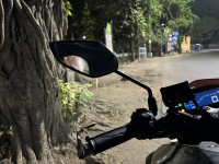 Metallic Black Yamaha MT-15 BS6