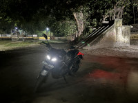 Metallic Black Yamaha MT-15 BS6