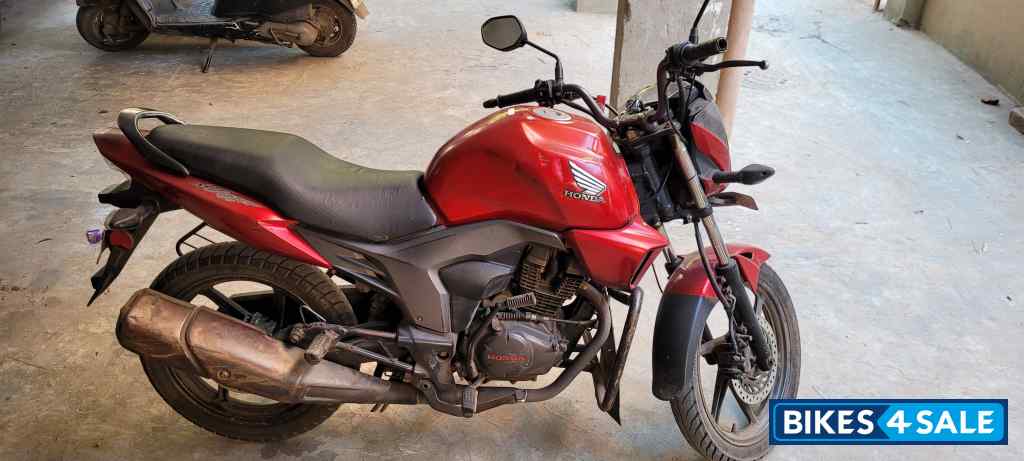 Red Honda CB Trigger