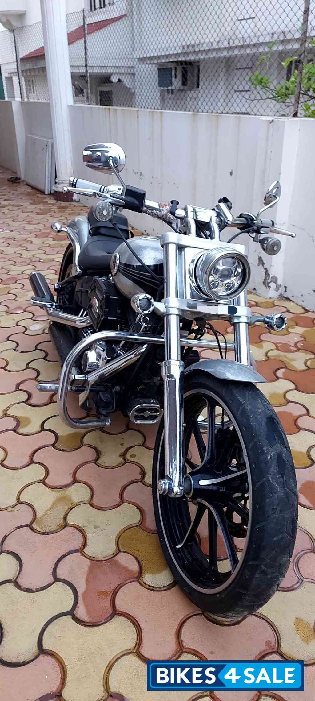 Hard Candy Flake Silver Harley Davidson Breakout