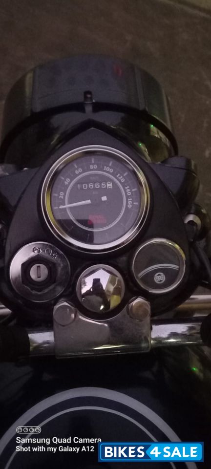 Black Royal Enfield Bullet Standard 500