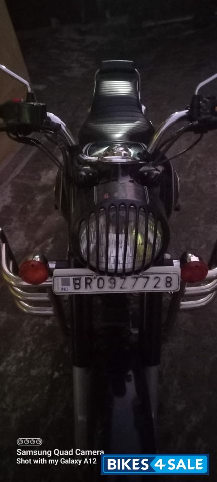 Black Royal Enfield Bullet Standard 500