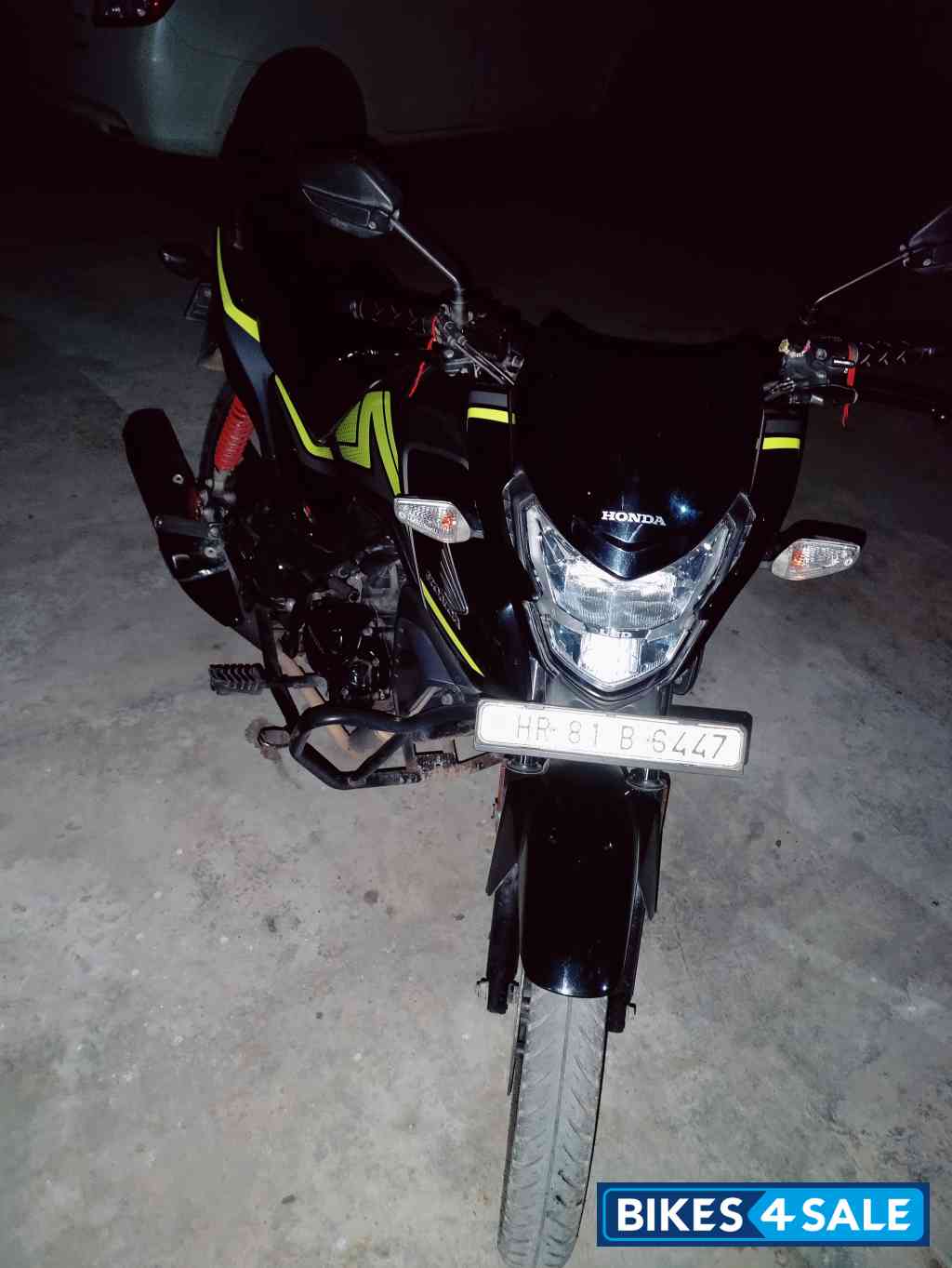 Black Honda SP 125 BSVI