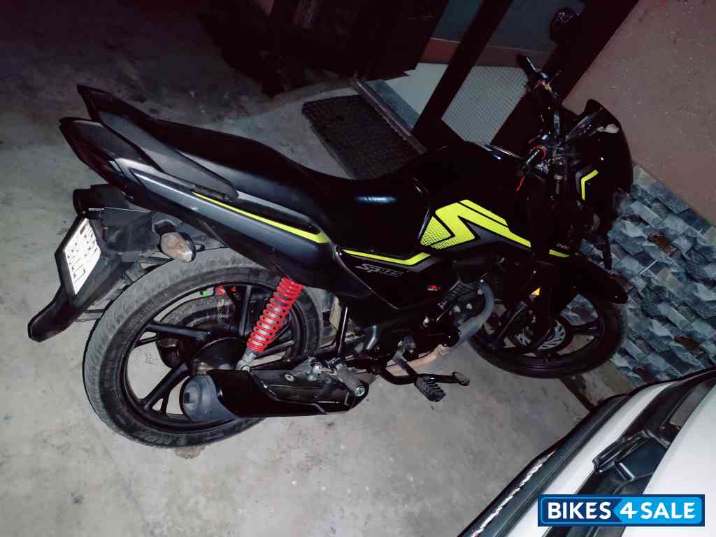Black Honda SP 125 BSVI Black Honda SP 125 BSVI