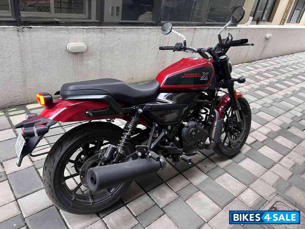 Metallic Thick Red Harley Davidson X440 Vivid