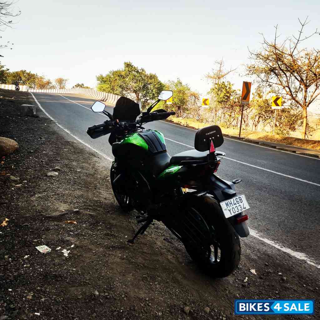 Green Bajaj Dominar 400 ABS BS6