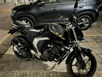 Black Yamaha FZ FI V2
