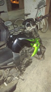 Black N Green Yamaha FZ-S