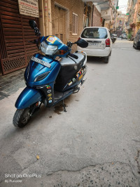Blue Honda Activa 5G