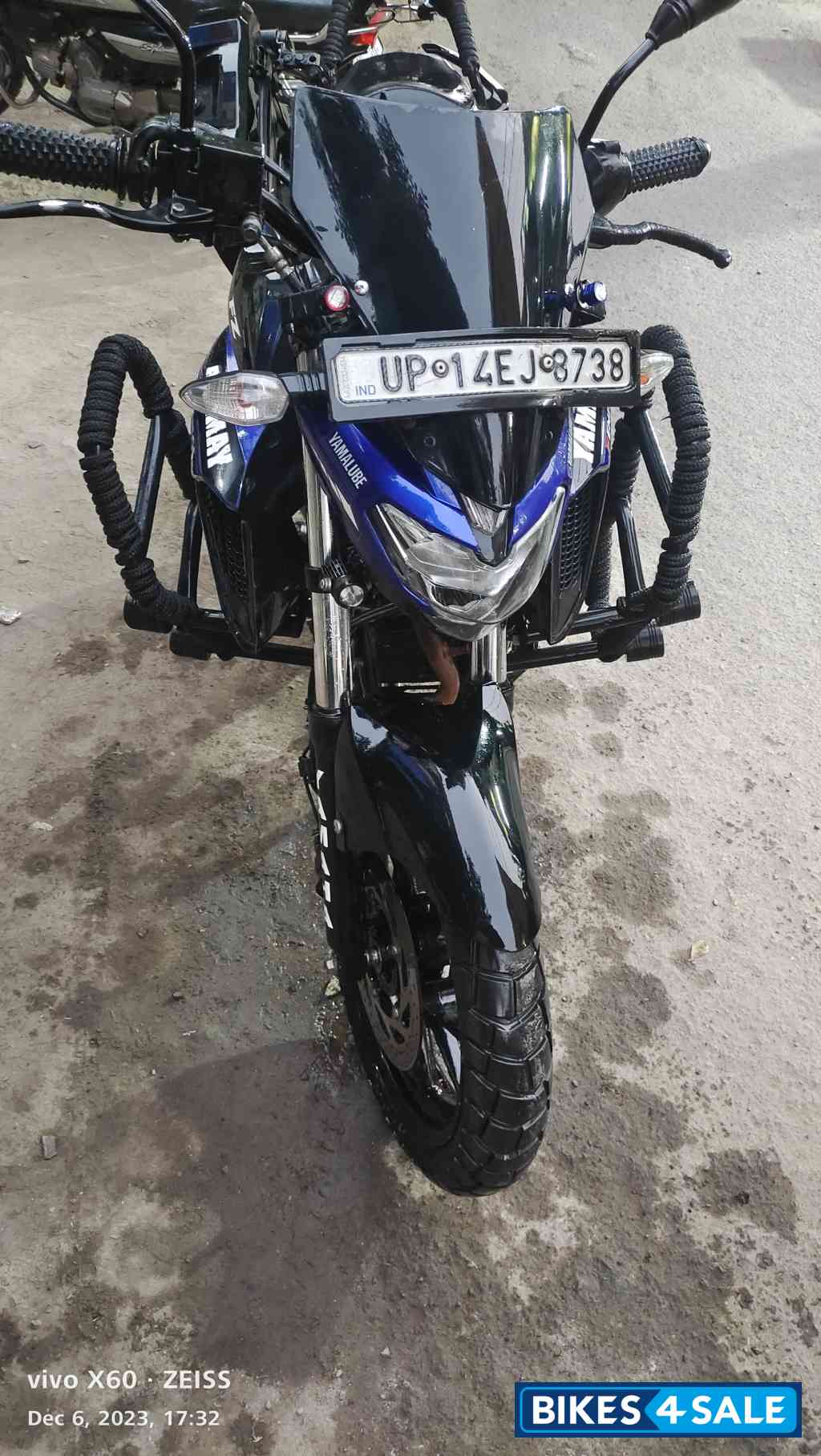 Blue/black Yamaha FZ25 Monster Energy MotoGP Edition