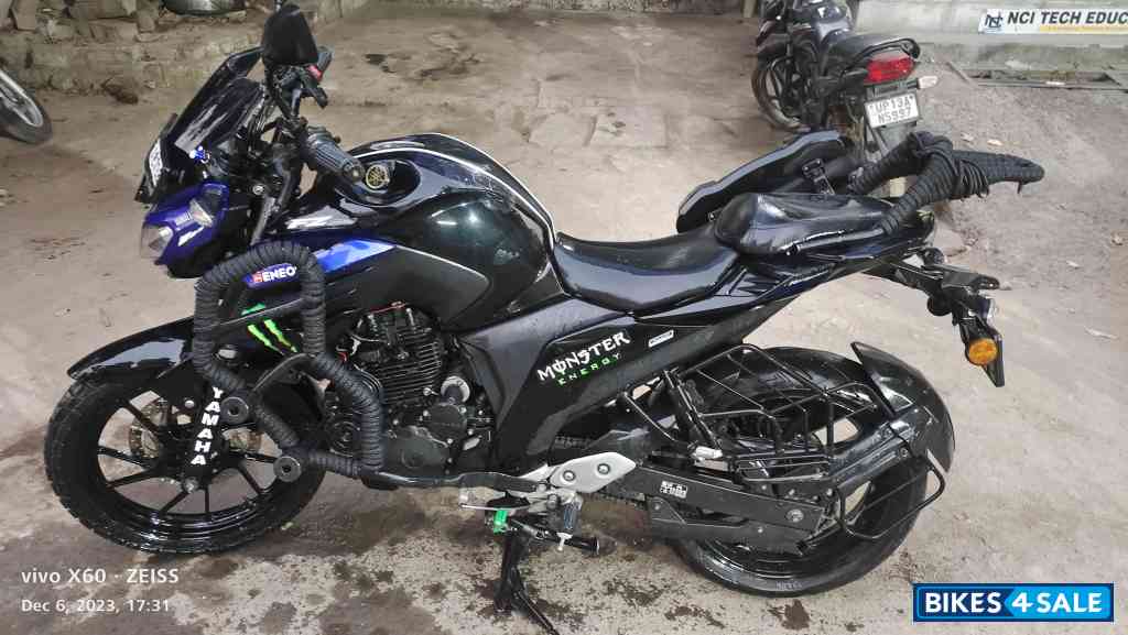 Blue/black Yamaha FZ25 Monster Energy MotoGP Edition