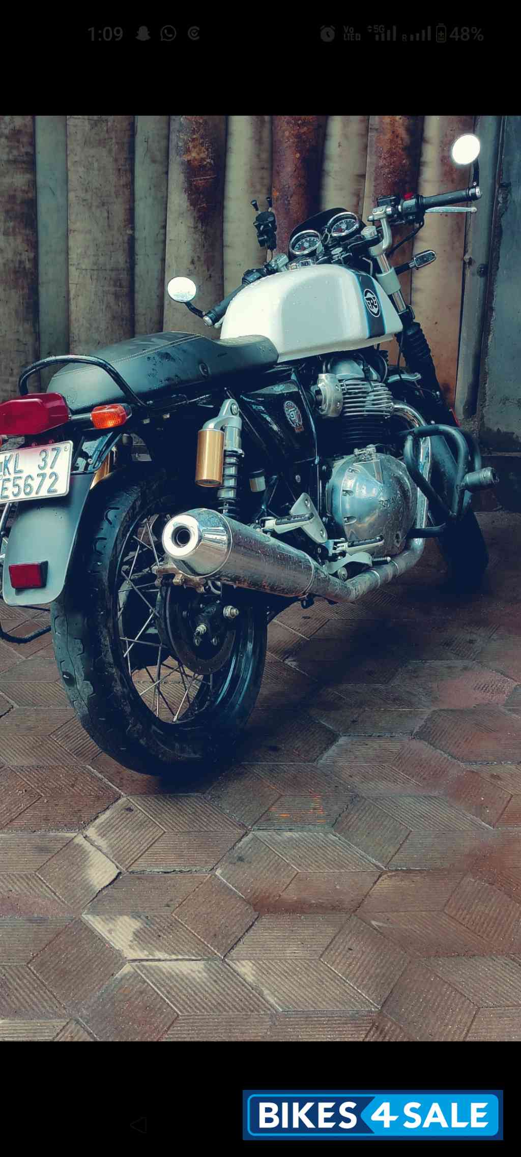 Ice Queen Royal Enfield Continental GT 650 Ice Queen Royal Enfield Continental GT 650