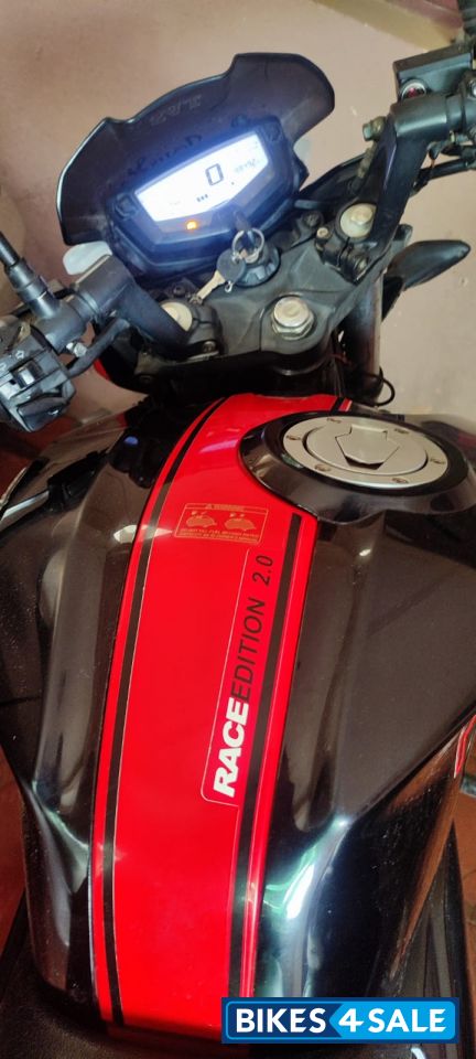 Black TVS Apache RTR 200 4V ABS