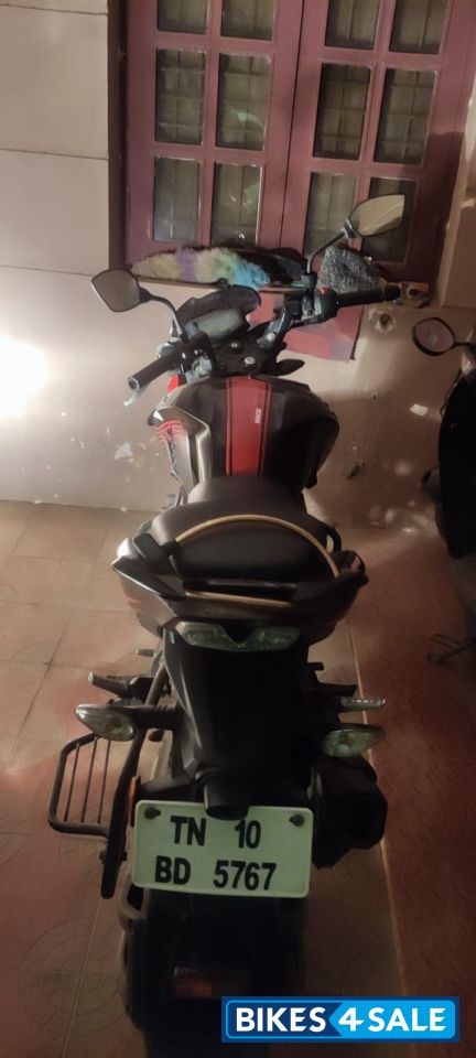 Black TVS Apache RTR 200 4V ABS